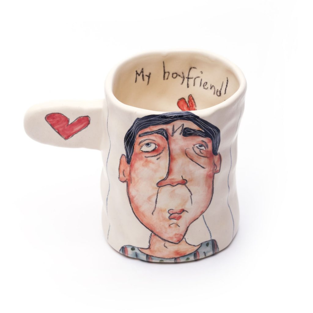 Ceramic cup- boyfriendCeramic cup- Scarf