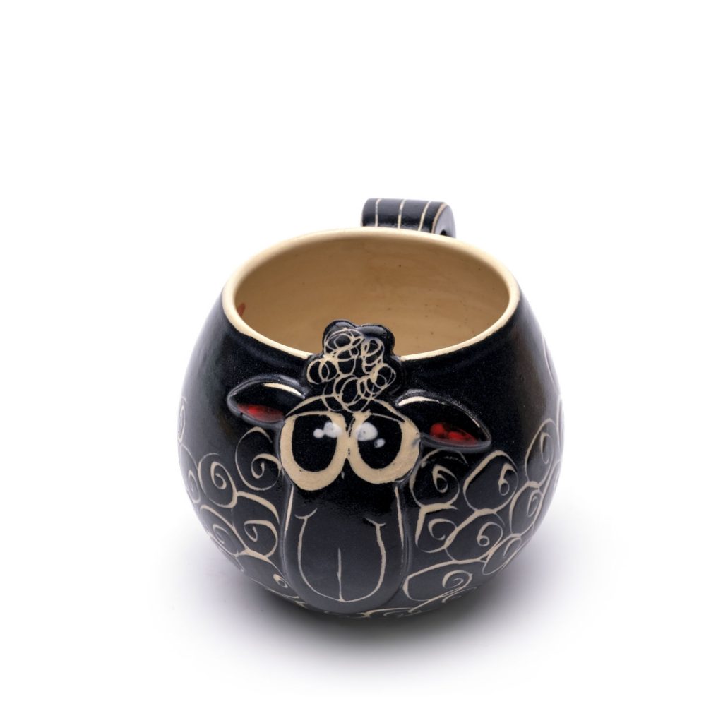 ceramic cup sheep
