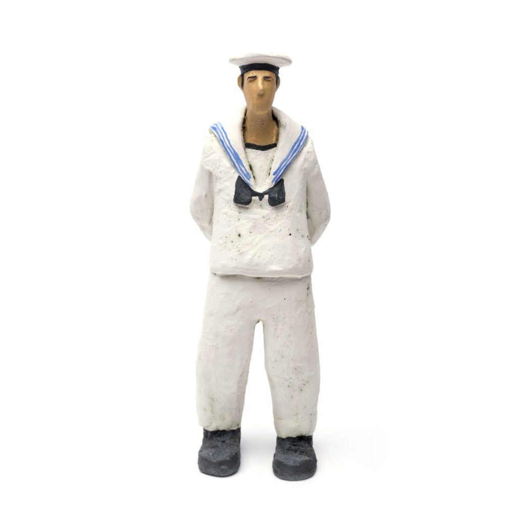 ceramic figure querellceramic figre captain