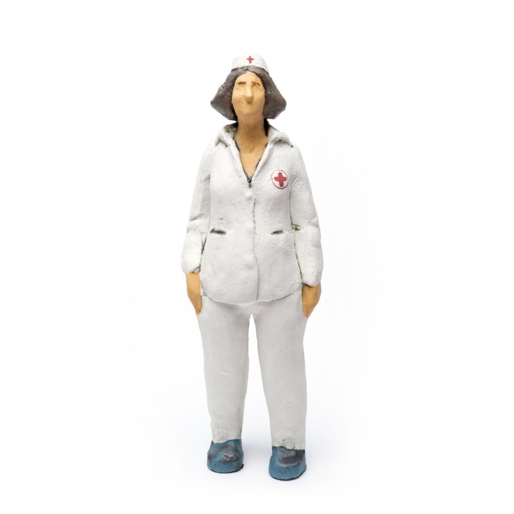 ceramic figure nurseceramic figure doctor
