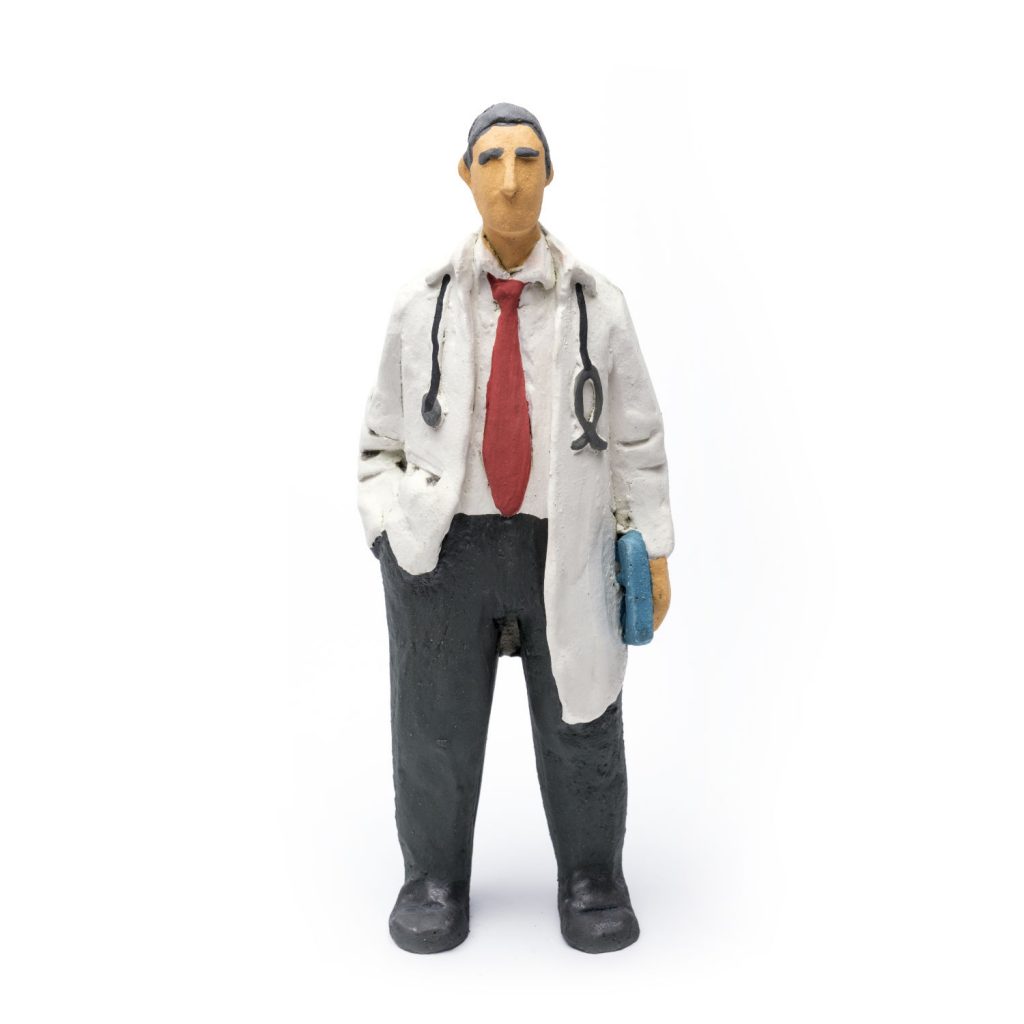 ceramic figure doctor