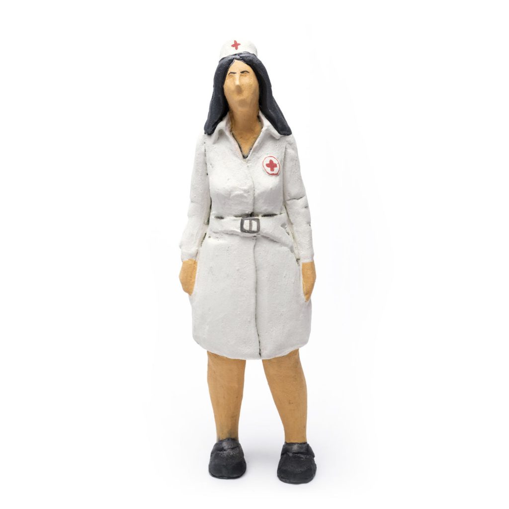 ceramic figure doctorceramic figure doctor