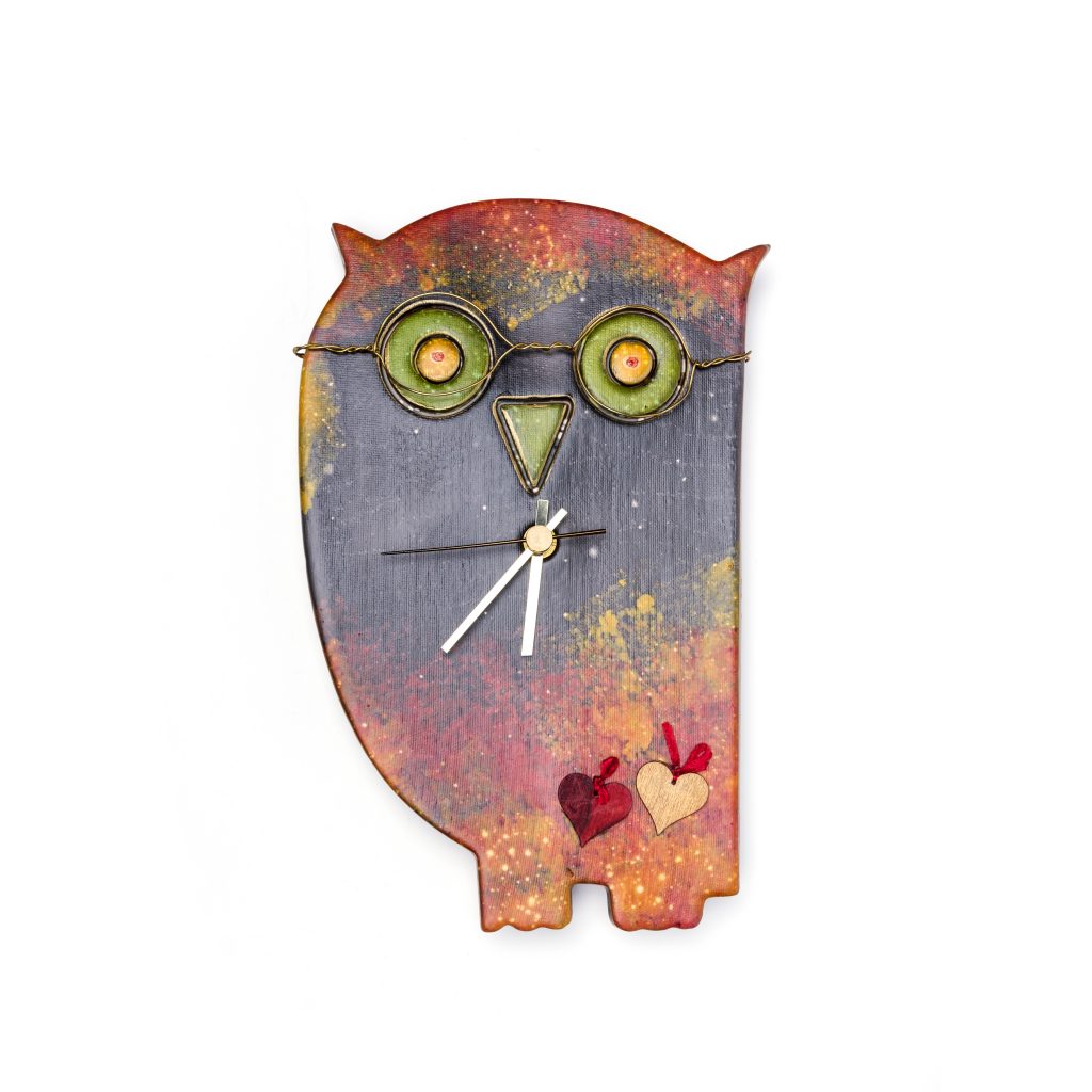 clock happy owl