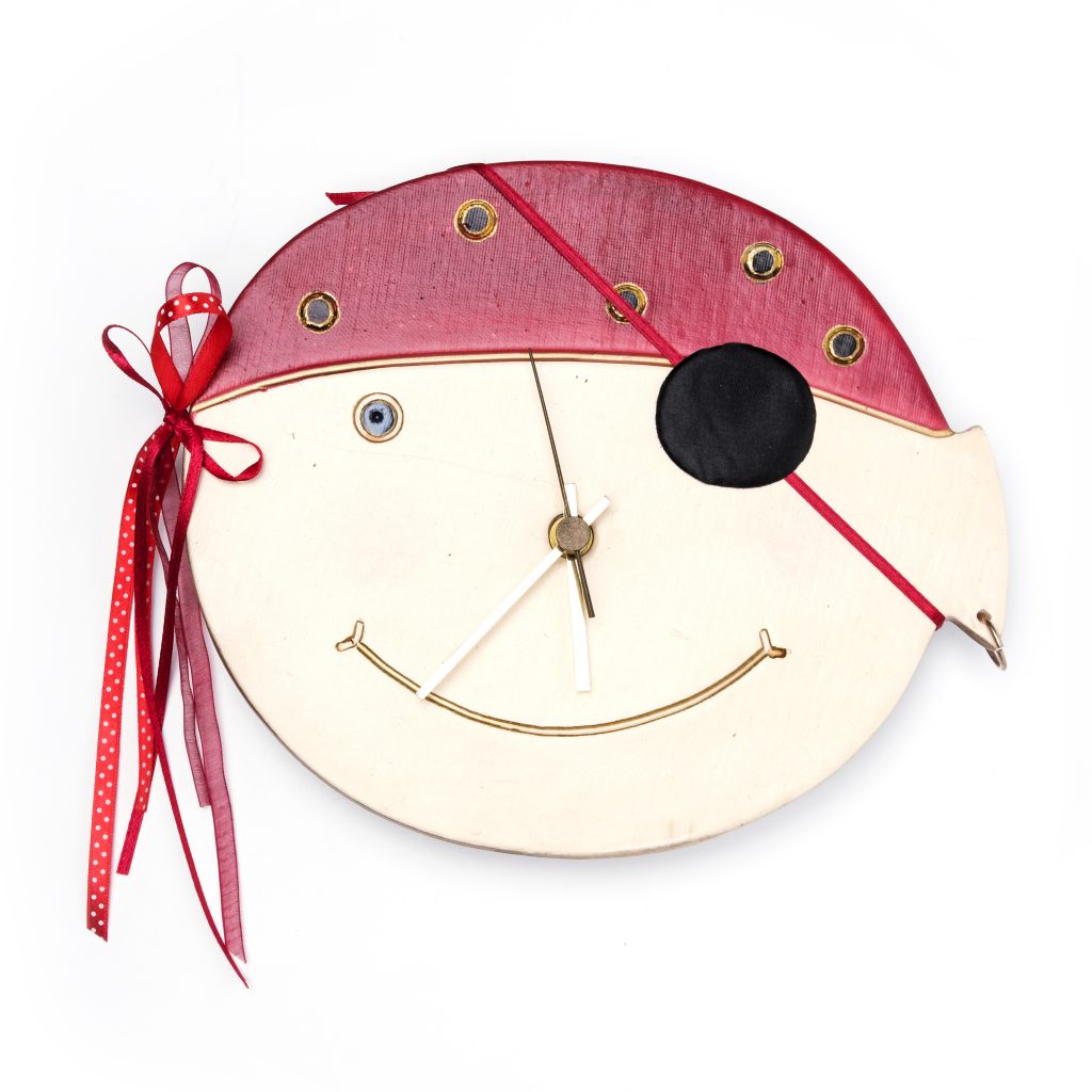 clock pirateclock happy owl