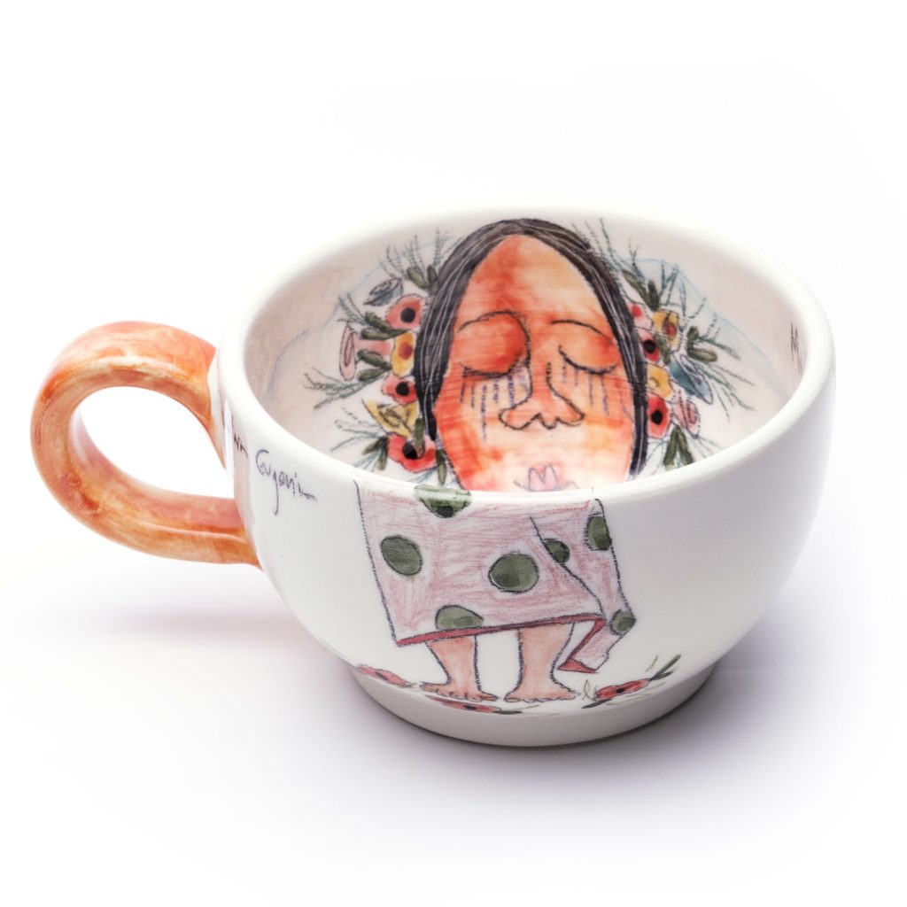 breakfast bowl polka dot ladybreakfast bowl polka dot lady