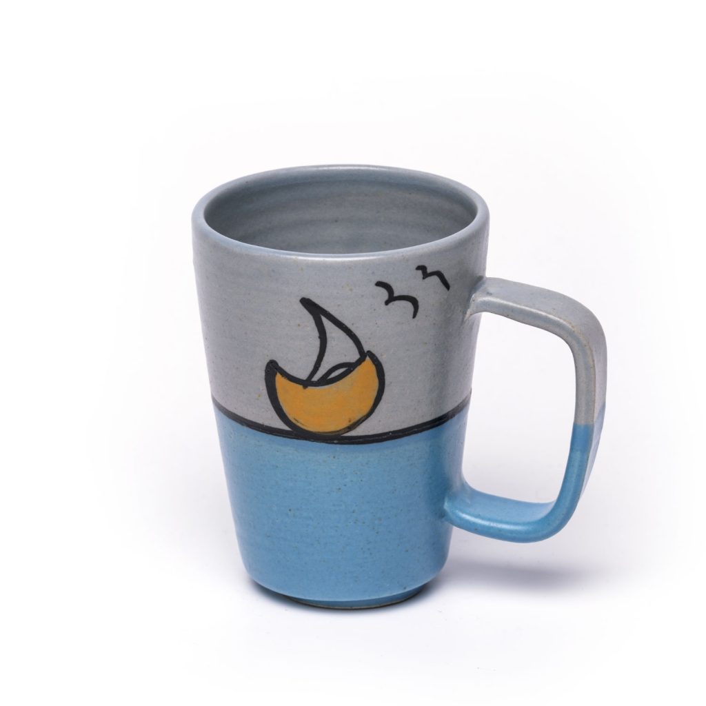 espresso cup light blue boatespresso cup light blue boat