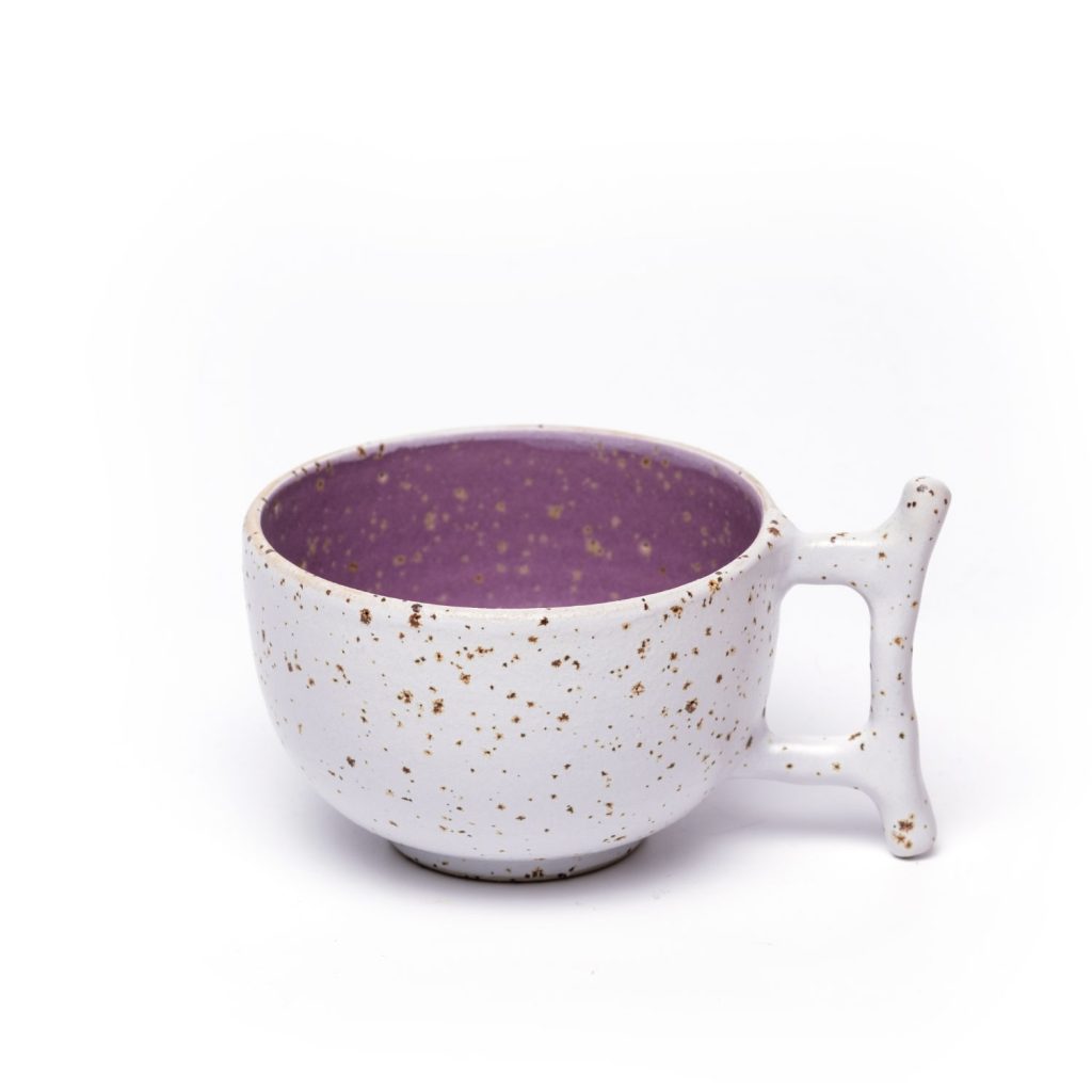 tea cup agean purple