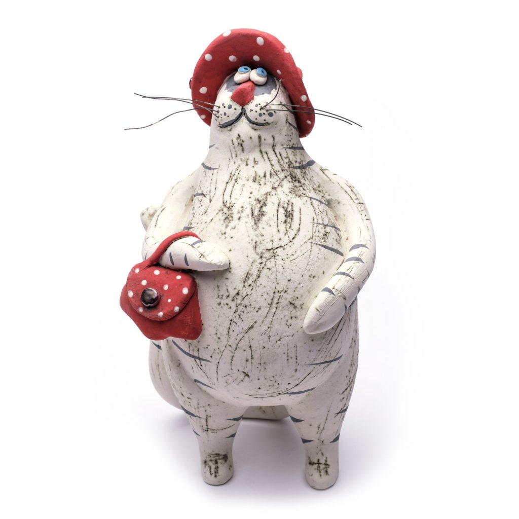 ceramic cat lady