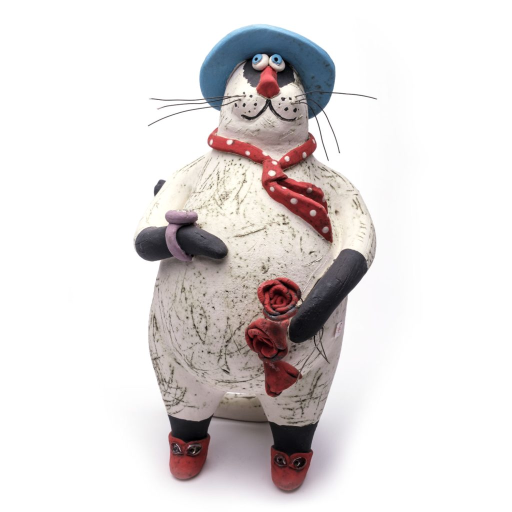 ceramic cat mister