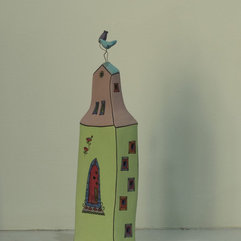 ceramic houses from Maria Petratou's collectionceramic houses from Maria Petratou's collection