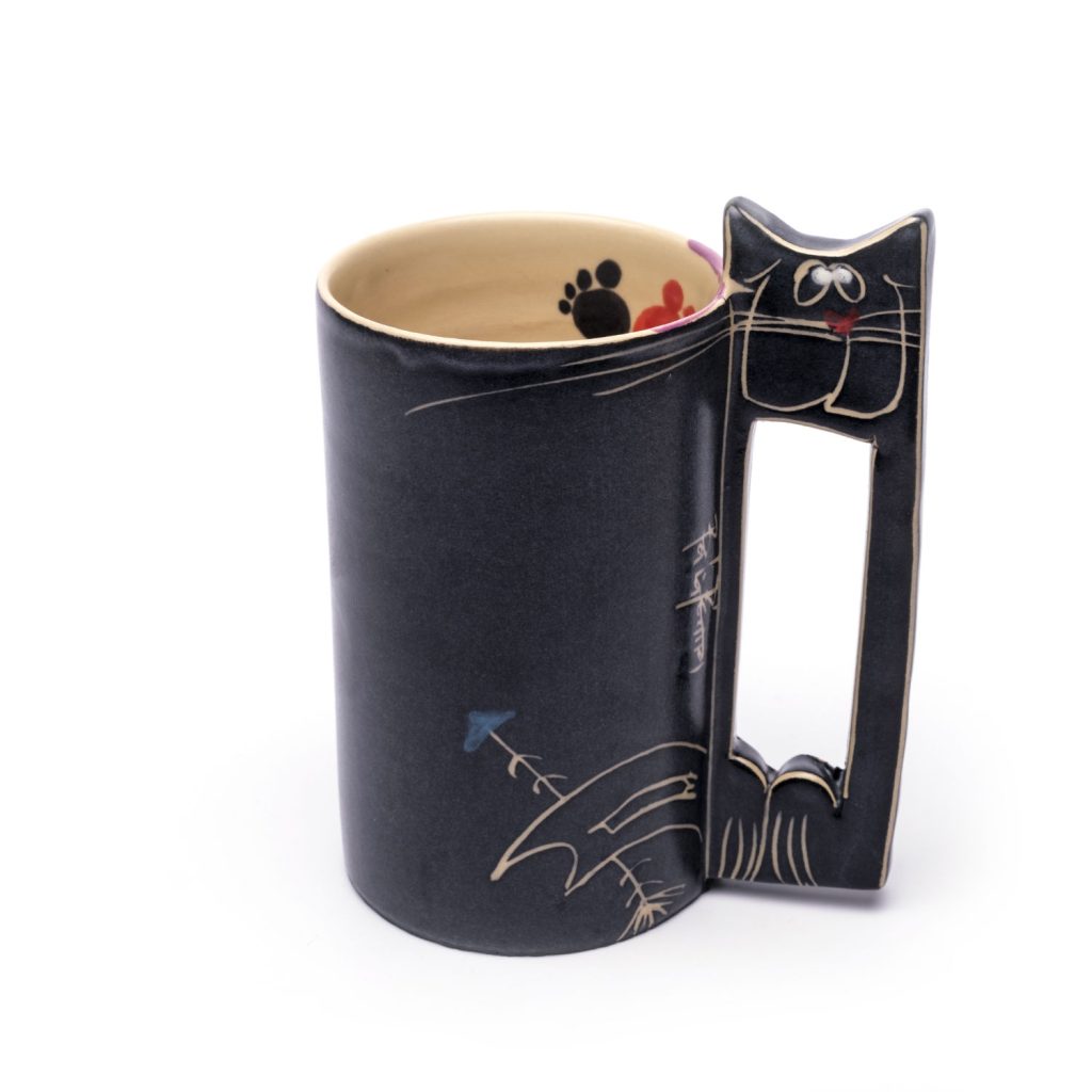 black cat cup