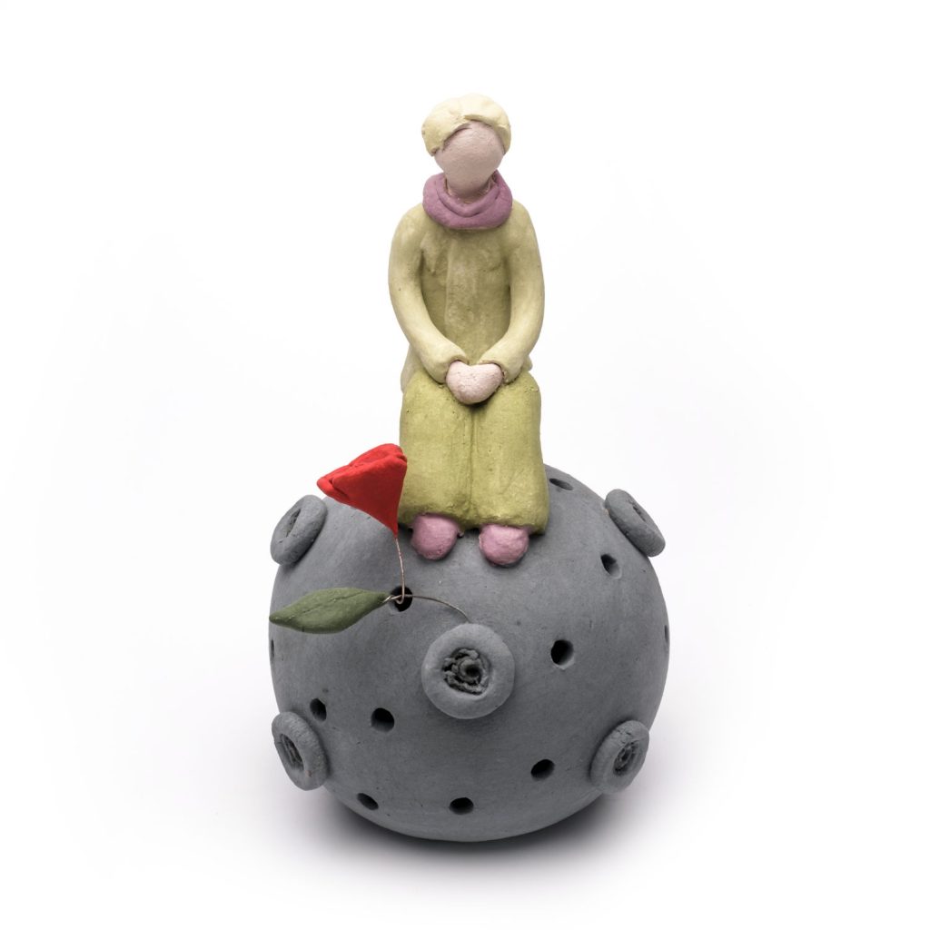 the little prince candle holder