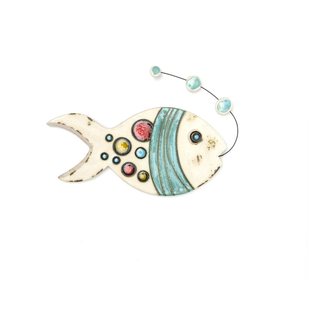 ceramic fish for the wall